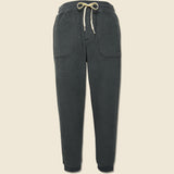 Hightide Sweatpant - Pitch Black - Outerknown - STAG Provisions - Pants - Lounge