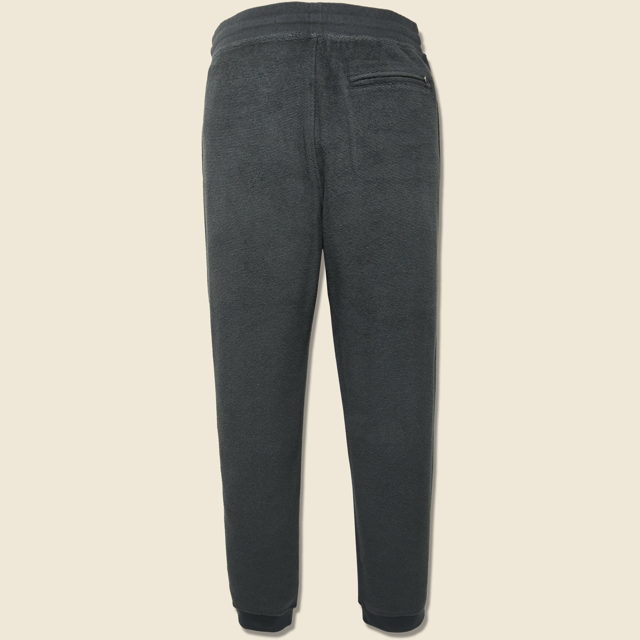 
                          Hightide Sweatpant - Pitch Black - Outerknown - STAG Provisions - Pants - Lounge
                        