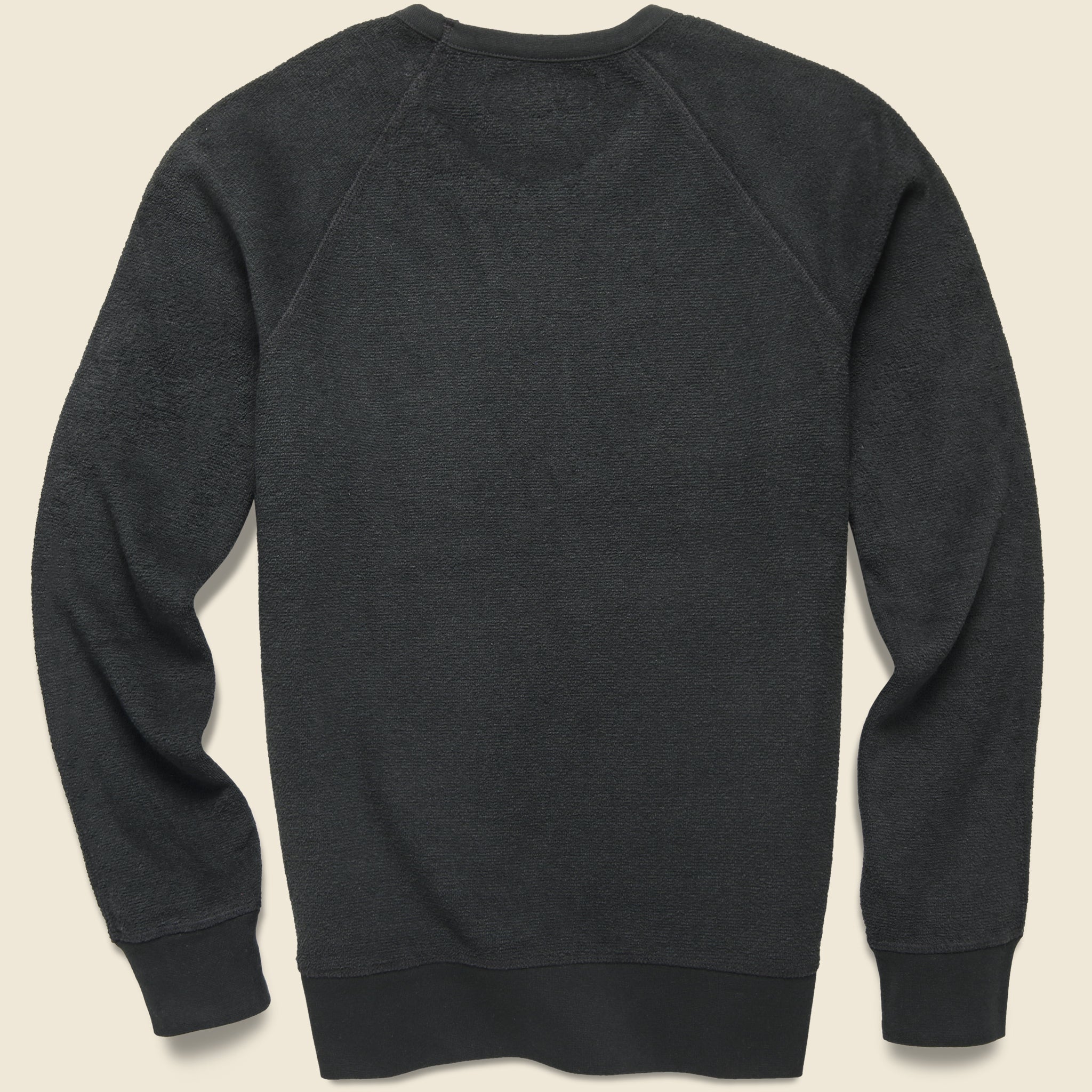 
                          Hightide Crew - Pitch Black - Outerknown - STAG Provisions - Tops - Fleece / Sweatshirt
                        