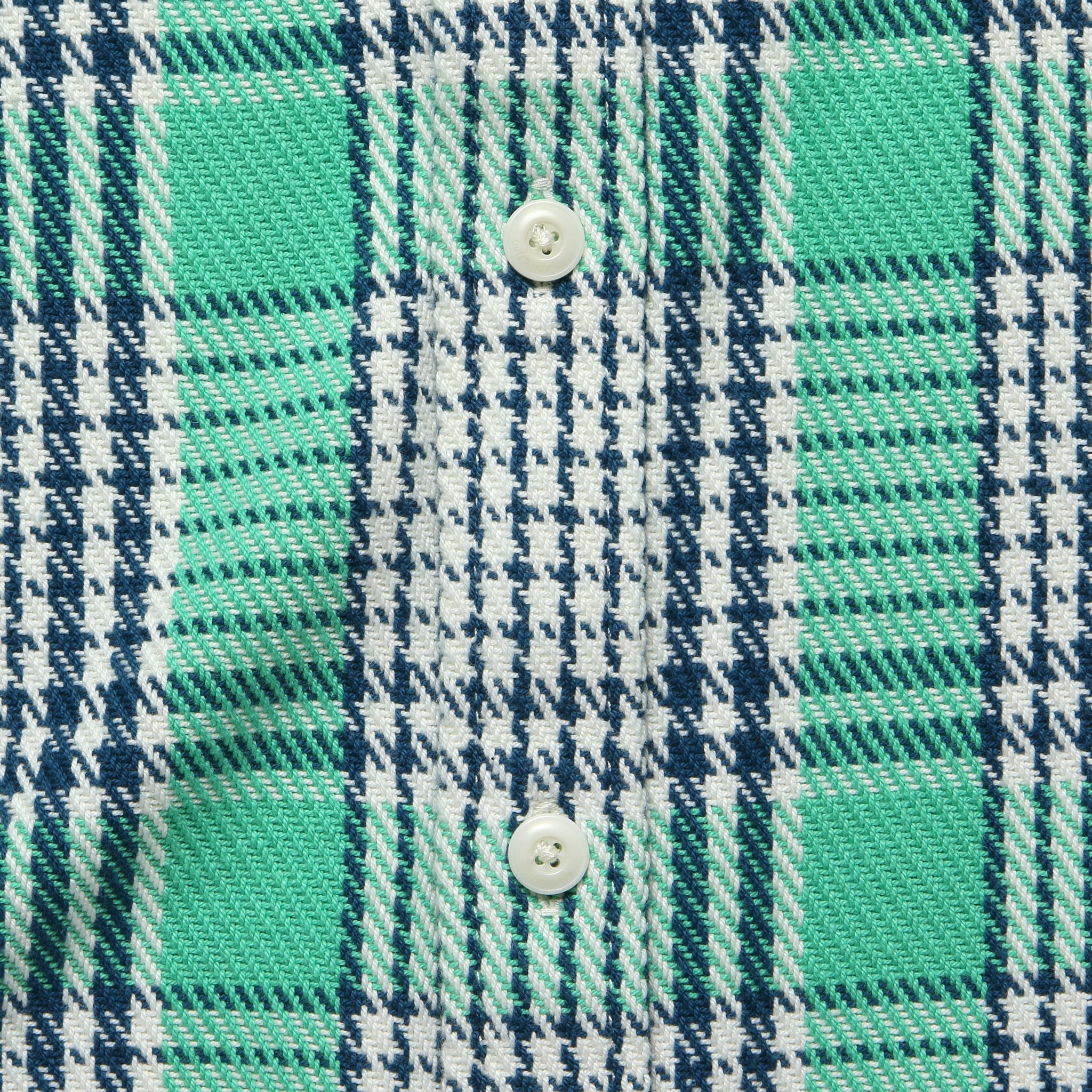 Blanket Shirt - Sea Green Graph Plaid - Outerknown - STAG Provisions - Tops - L/S Woven - Plaid