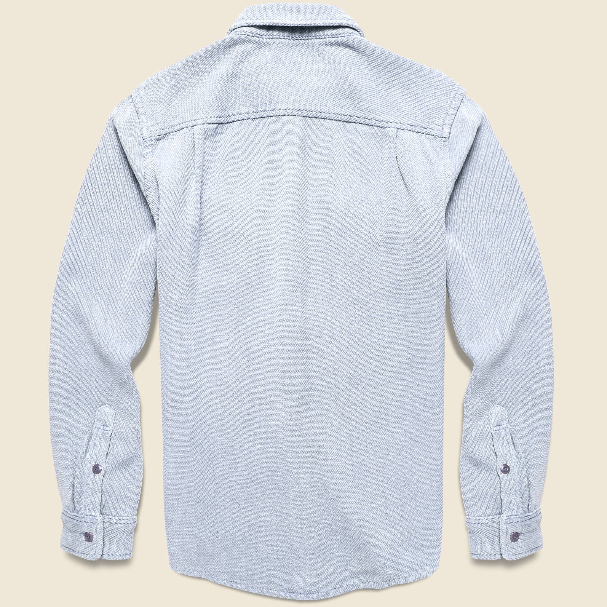 
                          Chroma Blanket Shirt - Heather Blue - Outerknown - STAG Provisions - Tops - L/S Woven - Solid
                        