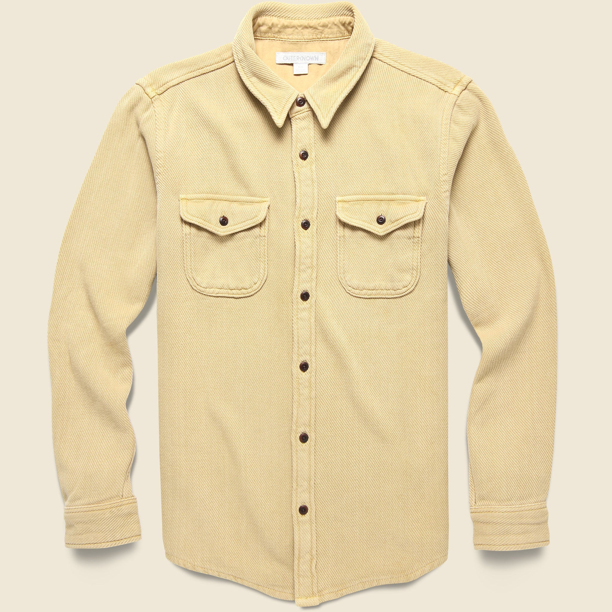 Chroma Blanket Shirt - Sand - Outerknown - STAG Provisions - Tops - L/S Woven - Solid