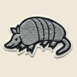Armadillo Patch - Grey/Black - Oxford Pennant - STAG Provisions - Gift - Miscellaneous