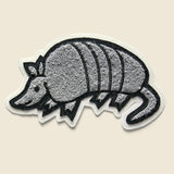 Armadillo Patch - Grey/Black - Oxford Pennant - STAG Provisions - Gift - Miscellaneous