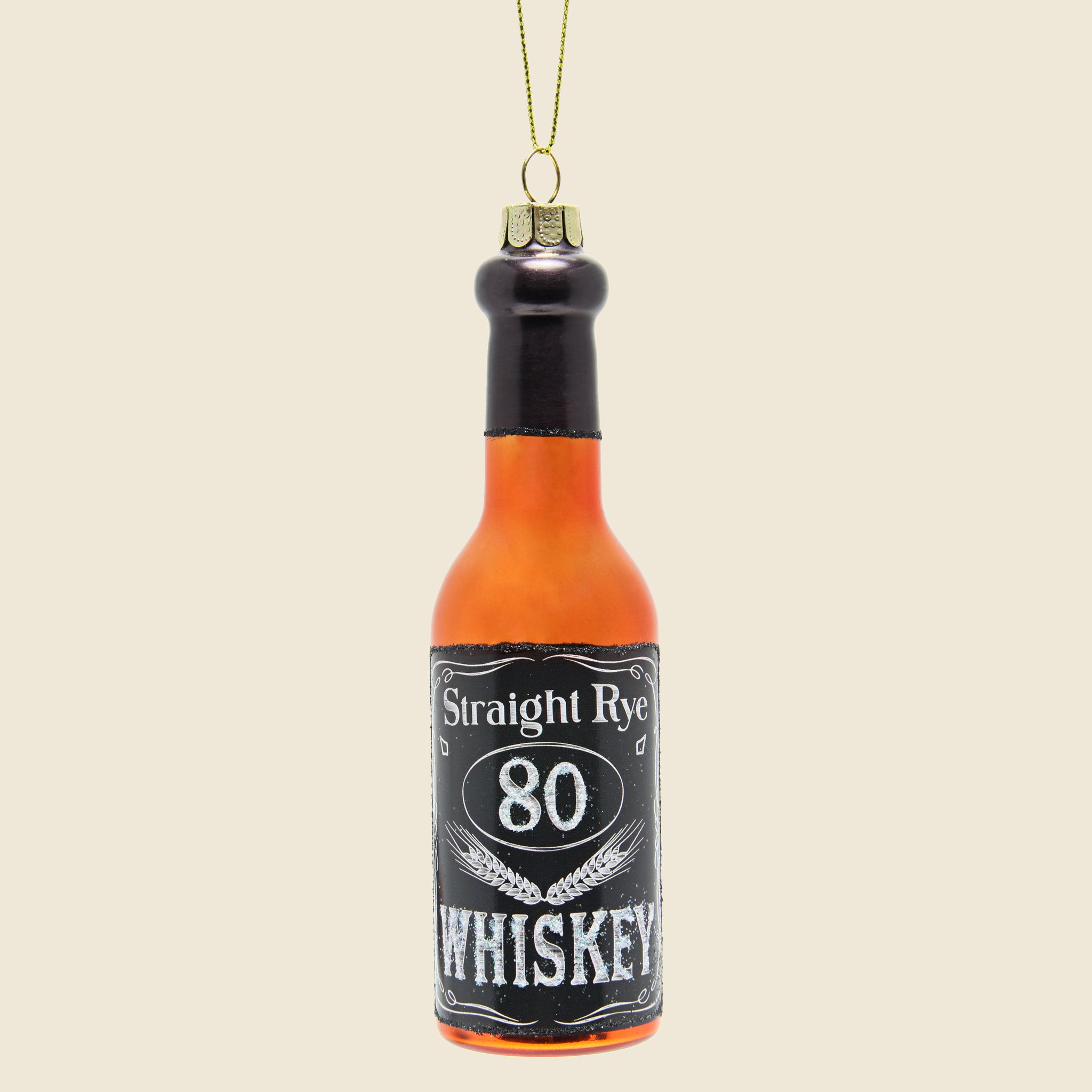Ornament - Whiskey Bottle - Home - STAG Provisions - Gift - Ornament