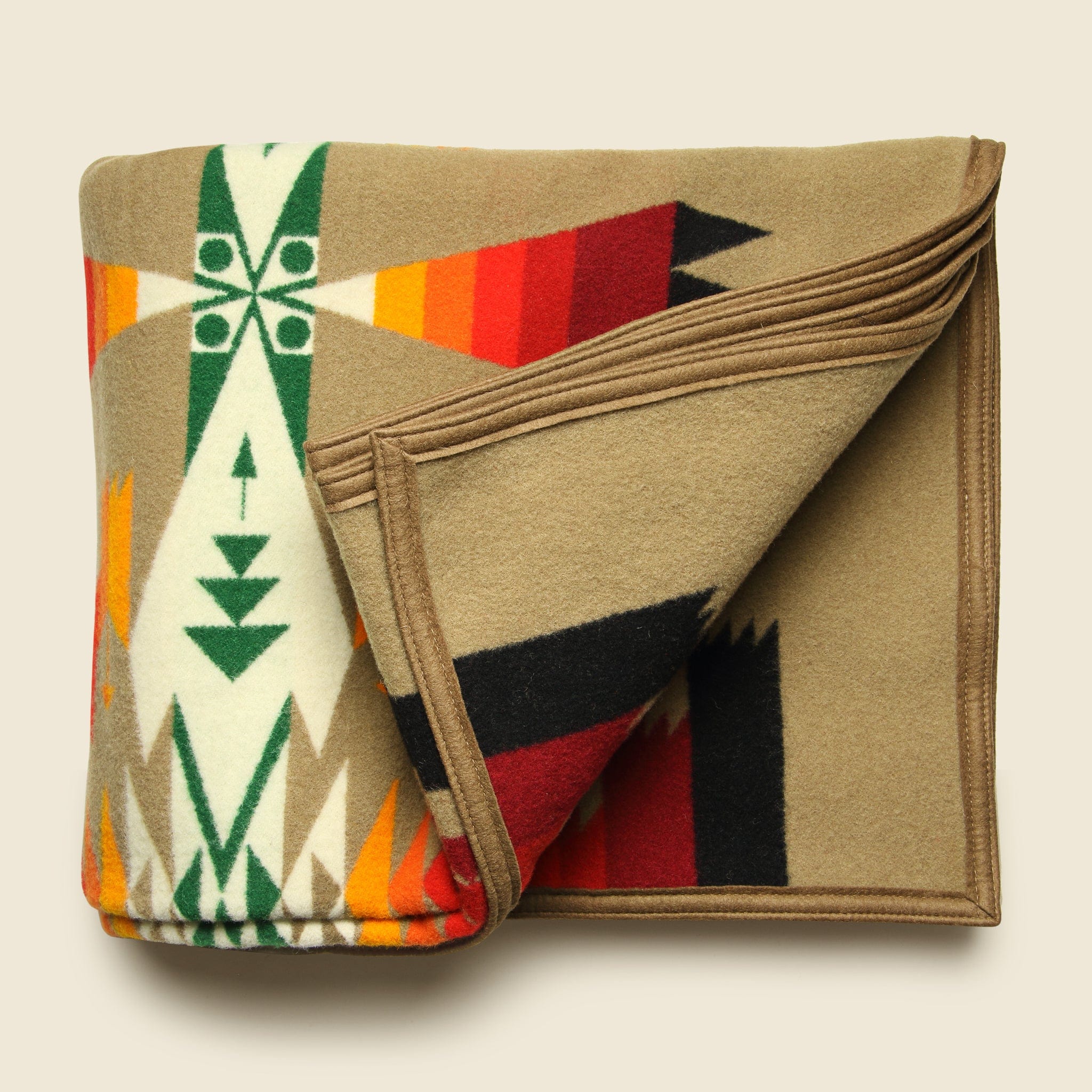 
                          Tucson Blanket - Khaki - Pendleton - STAG Provisions - Gift - Blankets
                        