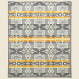 Jacquard Arrowhead Blanket - Grey Heather - Pendleton - STAG Provisions - Gift - Blankets