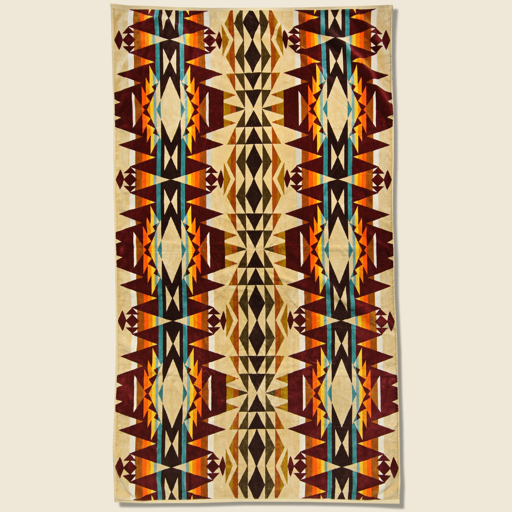 Crescent Butte Towel - Beige - Pendleton - STAG Provisions - Gift - Towel