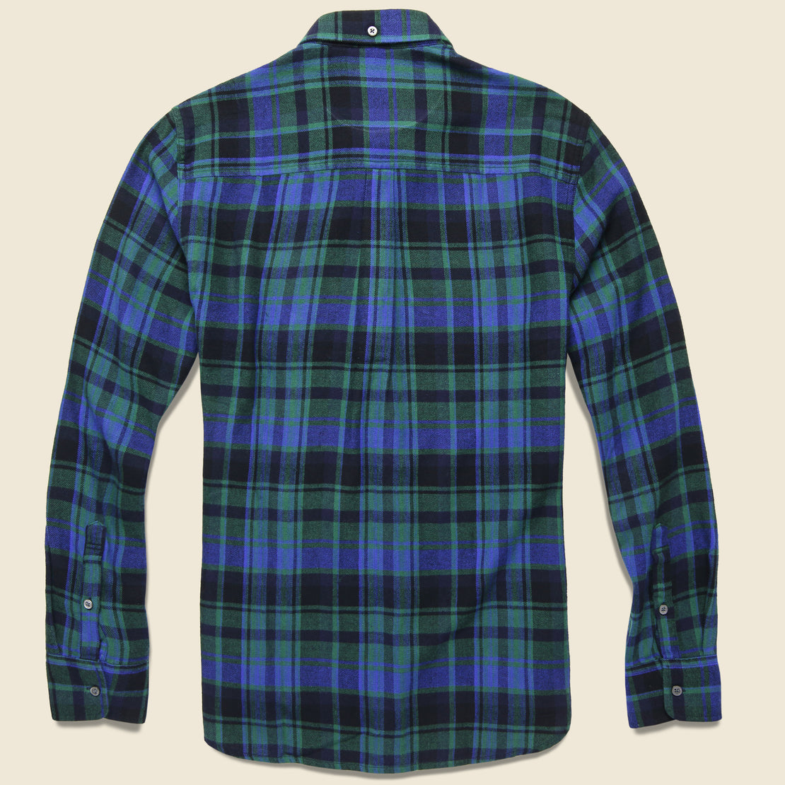 Osgood Flannel - Green - Penfield - STAG Provisions - Tops - L/S Woven - Plaid