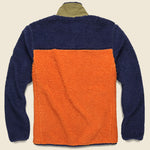 Mattawa Colorblock Fleece Jacket - Outdoor Orange - Penfield - STAG Provisions - Outerwear - Coat / Jacket