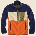 Mattawa Colorblock Fleece Jacket - Outdoor Orange - Penfield - STAG Provisions - Outerwear - Coat / Jacket