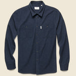 Blackmer Neps Shirt - Navy - Penfield - STAG Provisions - Tops - L/S Woven - Fleck