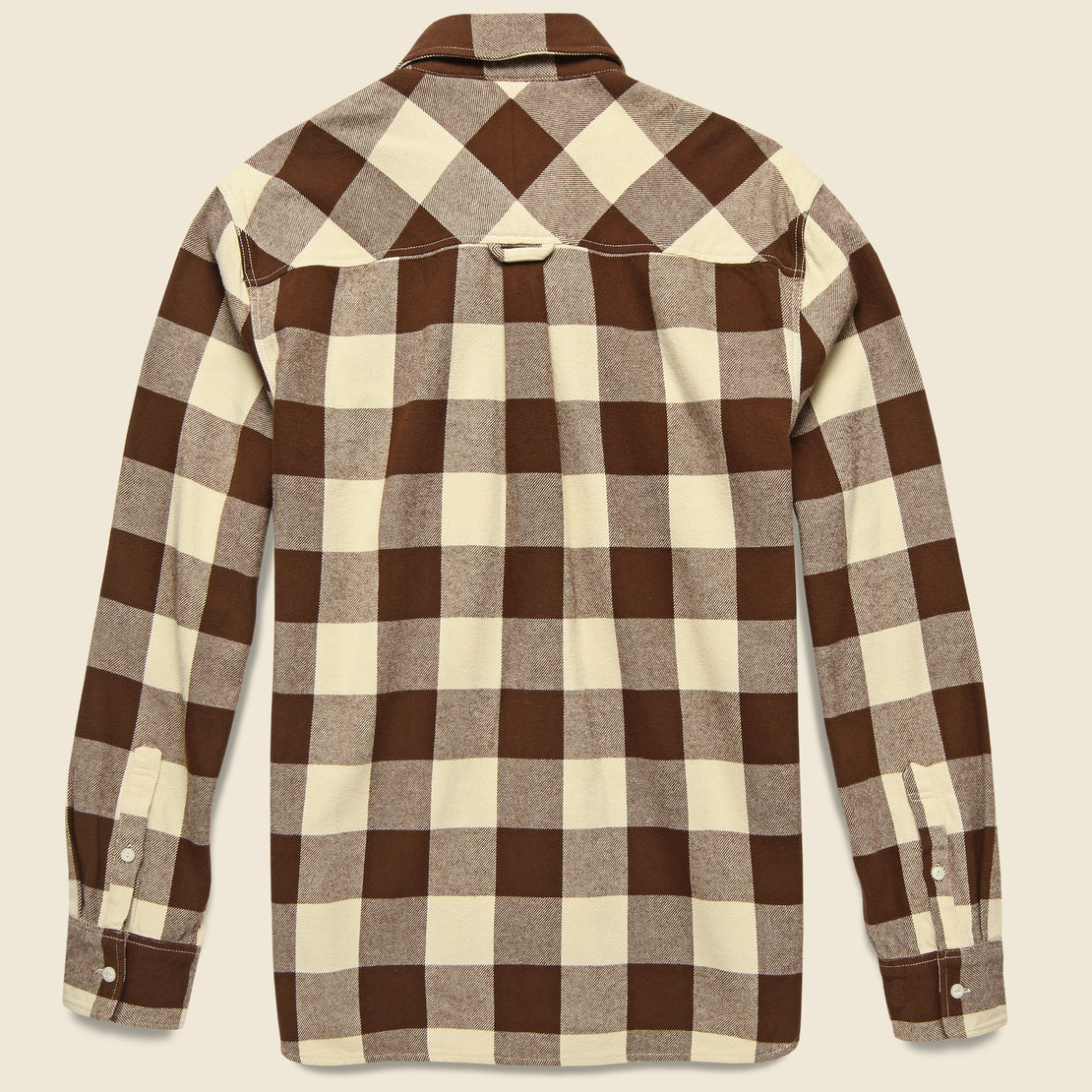 Blackmer Buffalo Shirt - Ecru - Penfield - STAG Provisions - Tops - L/S Woven - Plaid