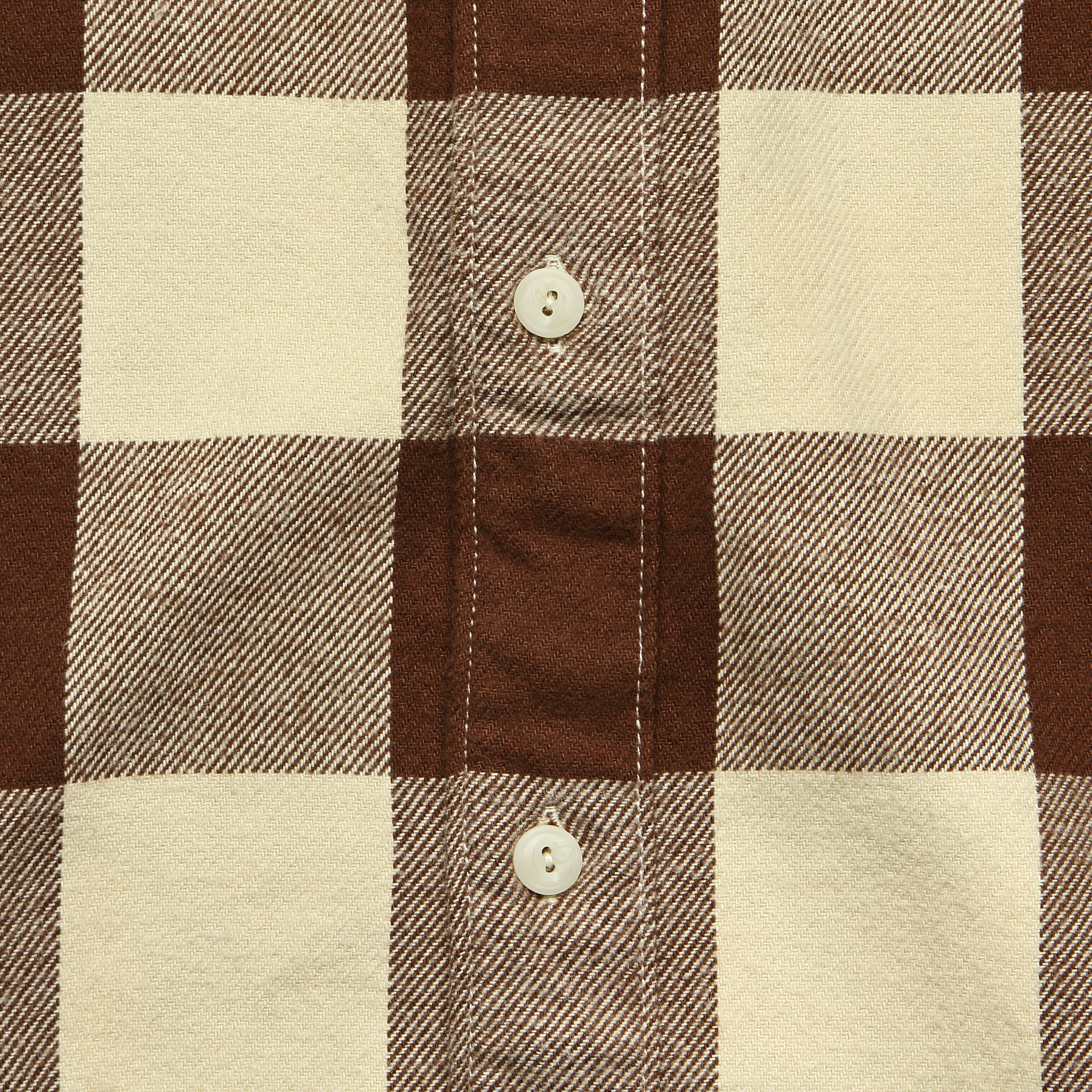 Blackmer Buffalo Shirt - Ecru - Penfield - STAG Provisions - Tops - L/S Woven - Plaid