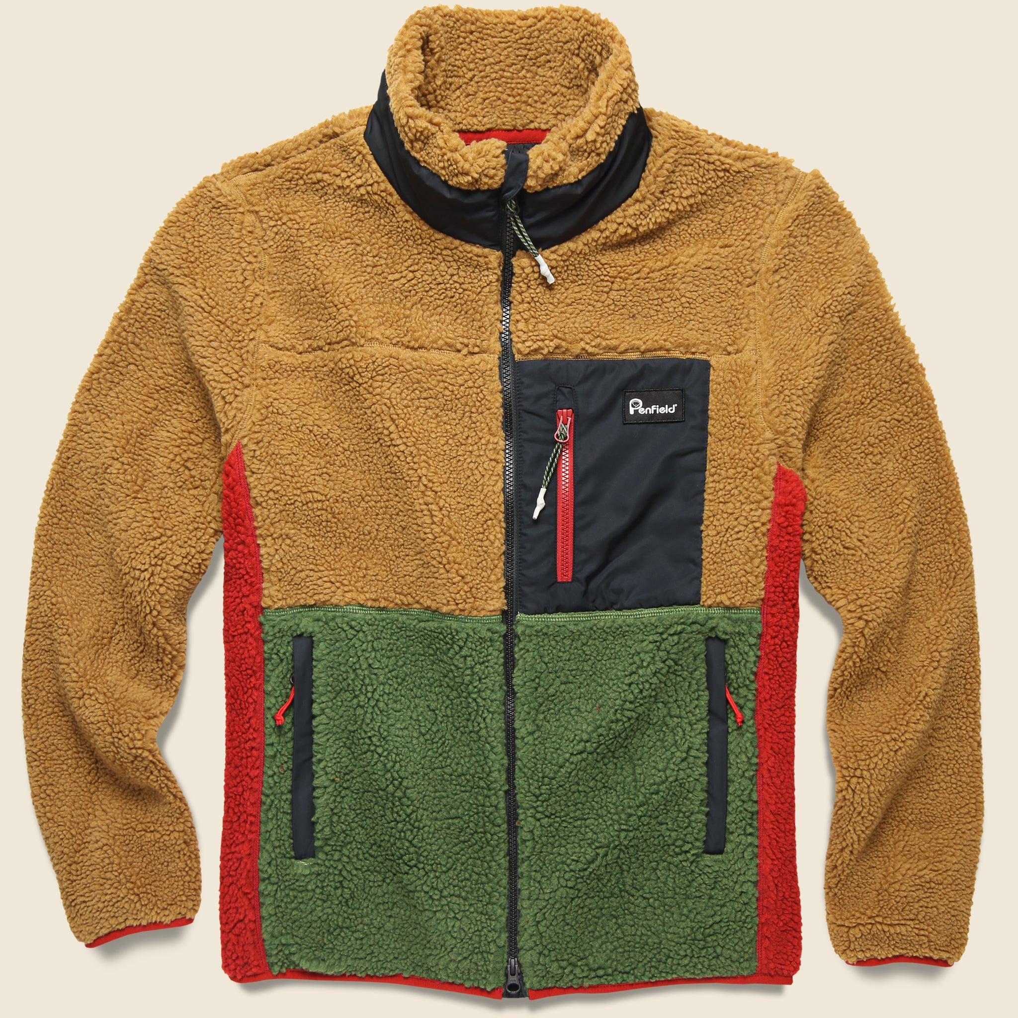 Mattawa Fleece Jacket - Tan Brown - Penfield - STAG Provisions - Outerwear - Coat / Jacket