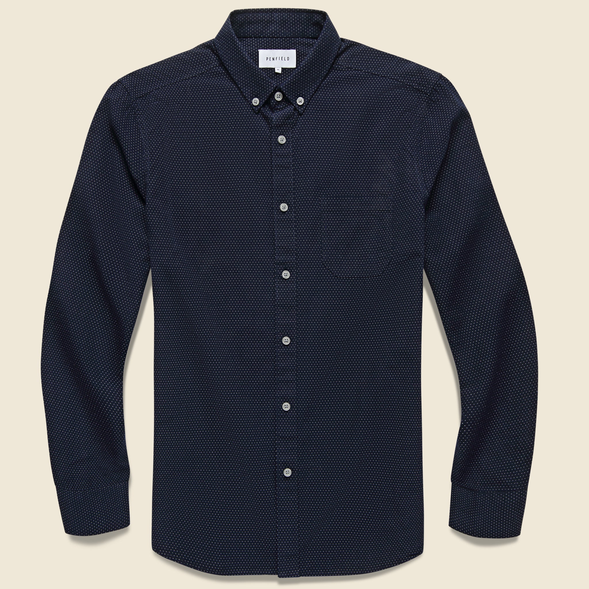 Lemoore Dot Shirt - Navy - Penfield - STAG Provisions - Tops - L/S Woven - Dot