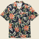 Gonzales Shirt - Black - Penfield - STAG Provisions - Tops - S/S Woven - Floral