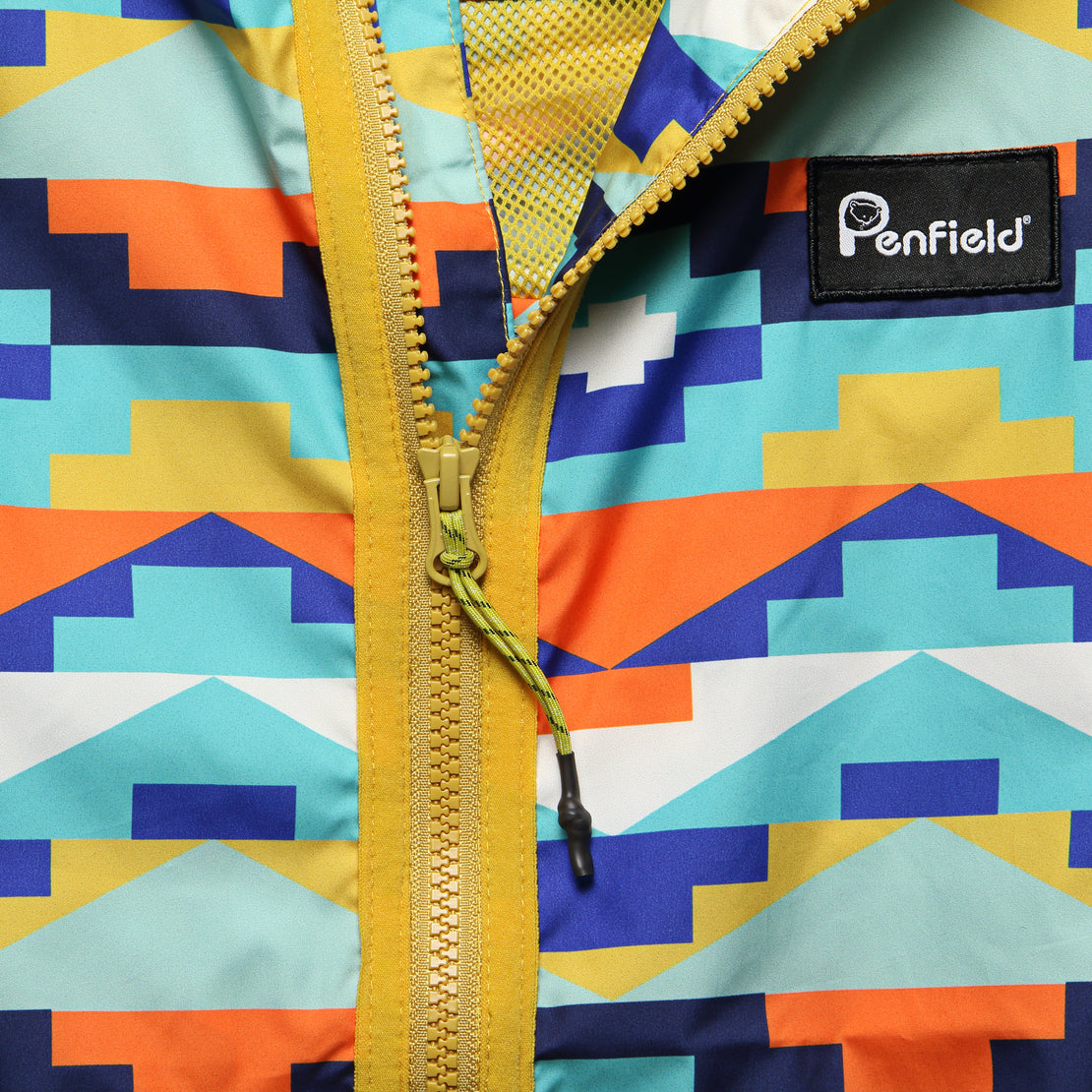 Bonfield Geo Packaway Jacket - Teal - Penfield - STAG Provisions - Outerwear - Coat / Jacket