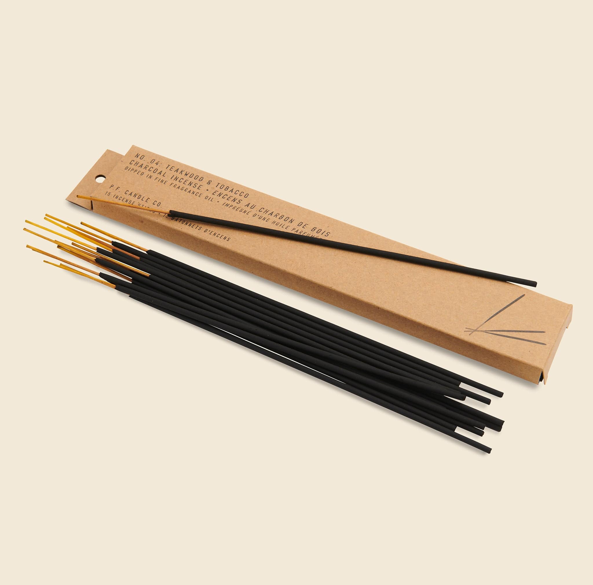 Teakwood & Tobacco Charcoal Incense