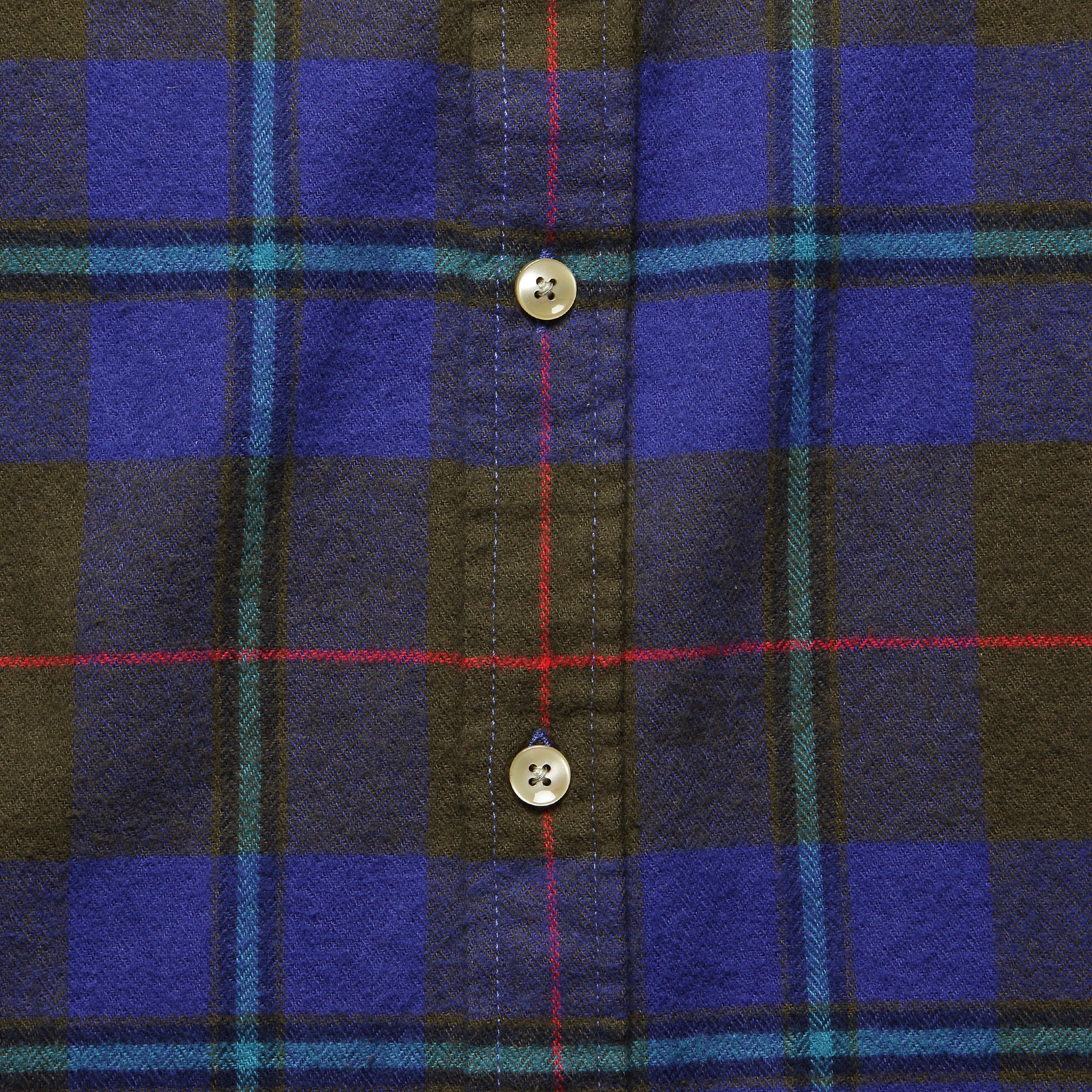 
                          Freedom Plaid Flannel - Brown/Blue - Portuguese Flannel - STAG Provisions - Tops - L/S Woven - Plaid
                        