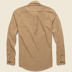 Canela Heather Flannel - Tan - Portuguese Flannel - STAG Provisions - Tops - L/S Woven - Solid