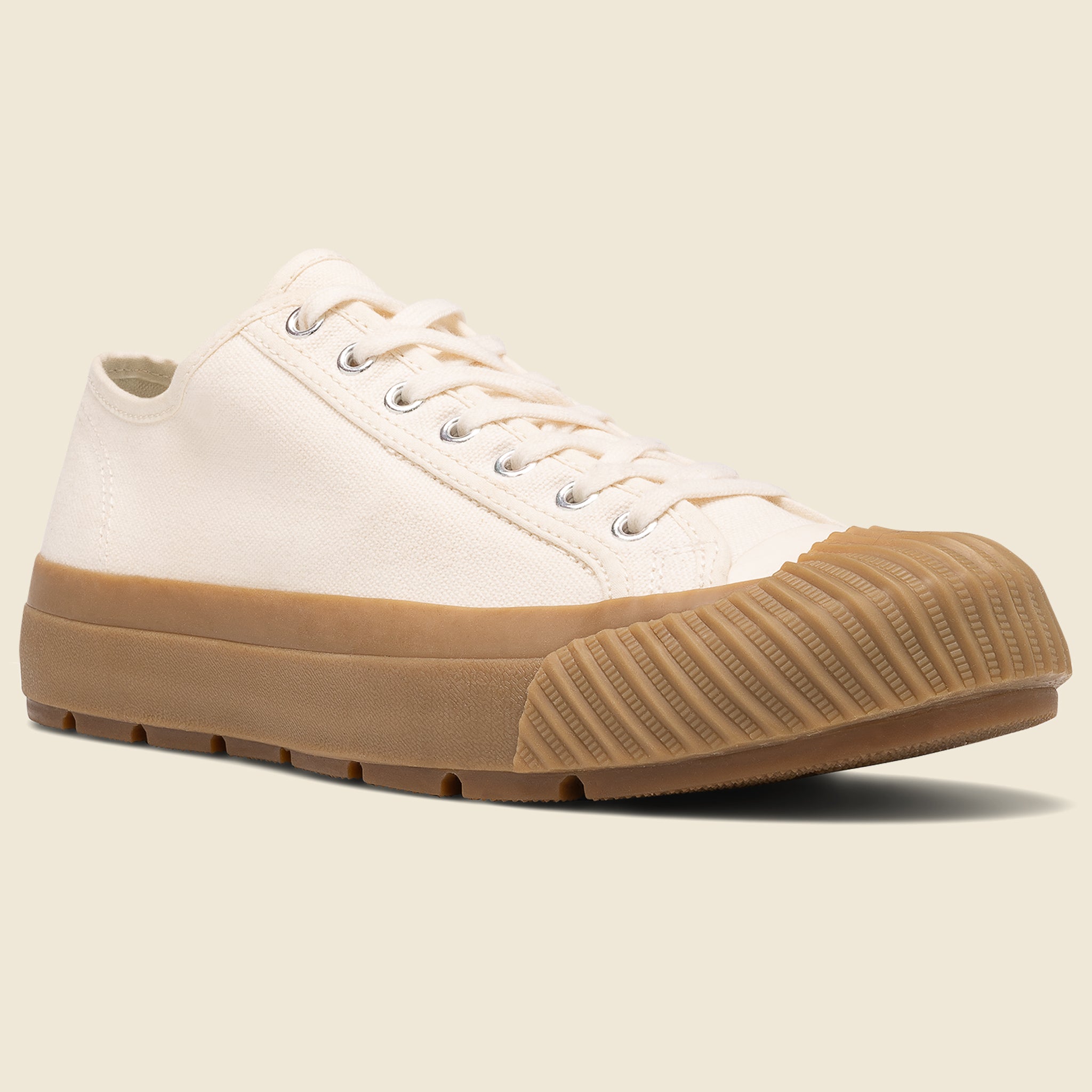 Grounder Lo Top - Natural - PF Flyers - STAG Provisions - Shoes - Athletic