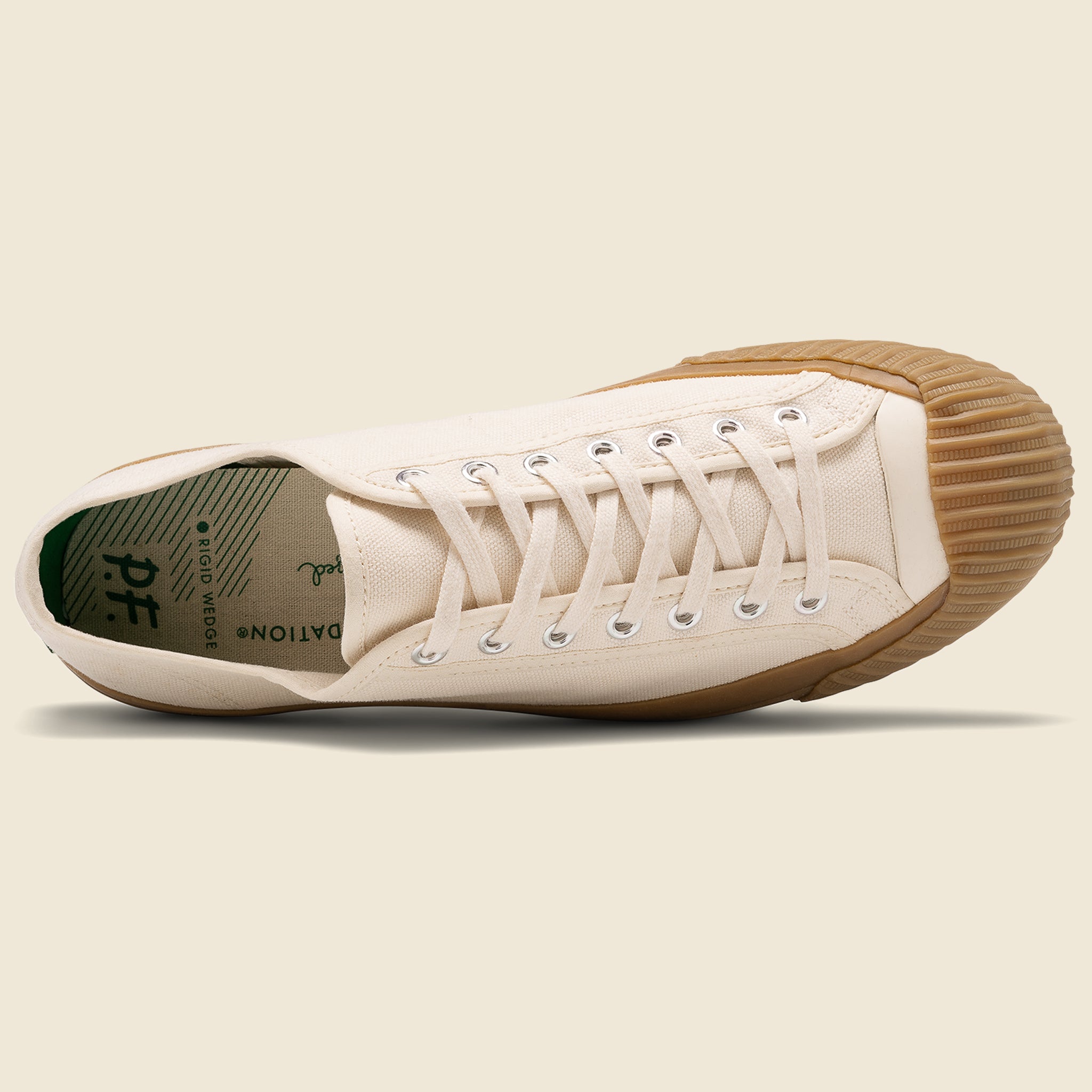 Grounder Lo Top - Natural - PF Flyers - STAG Provisions - Shoes - Athletic