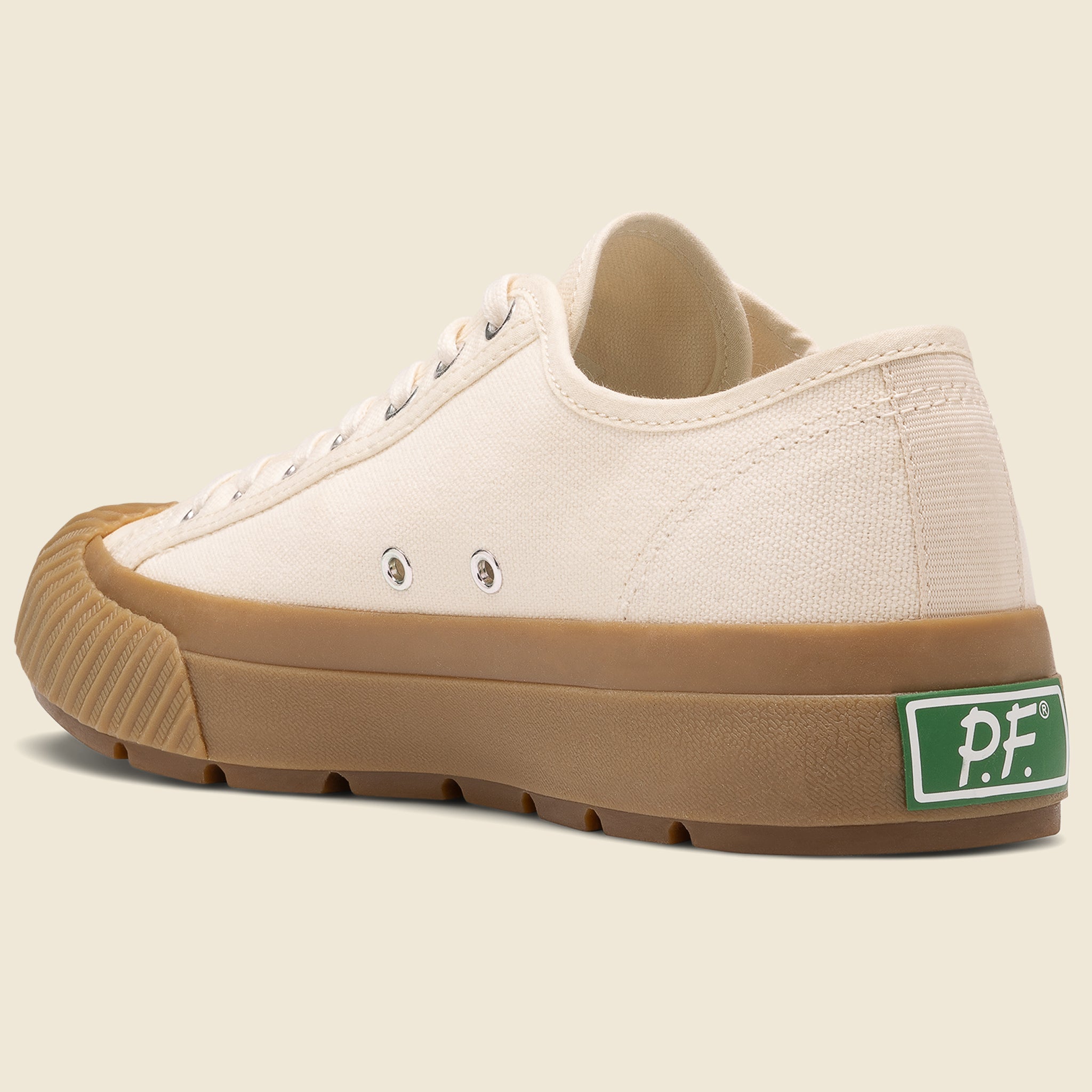 Grounder Lo Top - Natural - PF Flyers - STAG Provisions - Shoes - Athletic