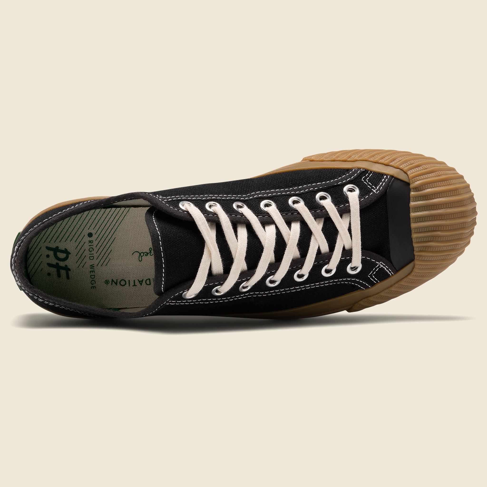Grounder Lo Top - Black - PF Flyers - STAG Provisions - Shoes - Athletic