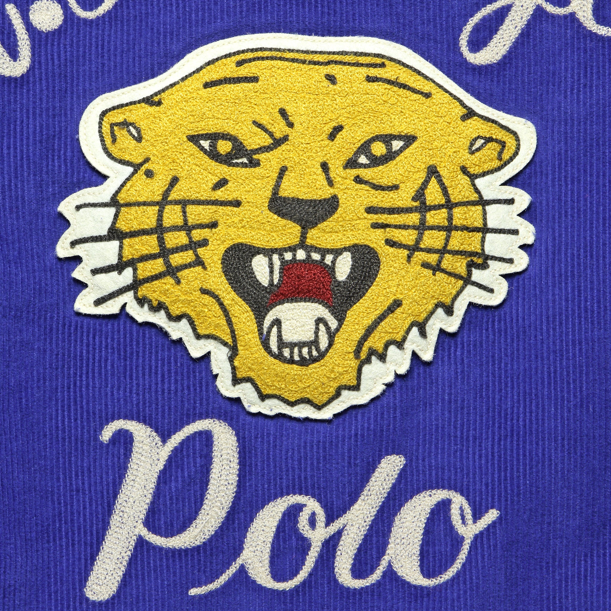 Corduroy Vintage Varsity Jacket - Royal - Polo Ralph Lauren - STAG Provisions - Outerwear - Coat / Jacket