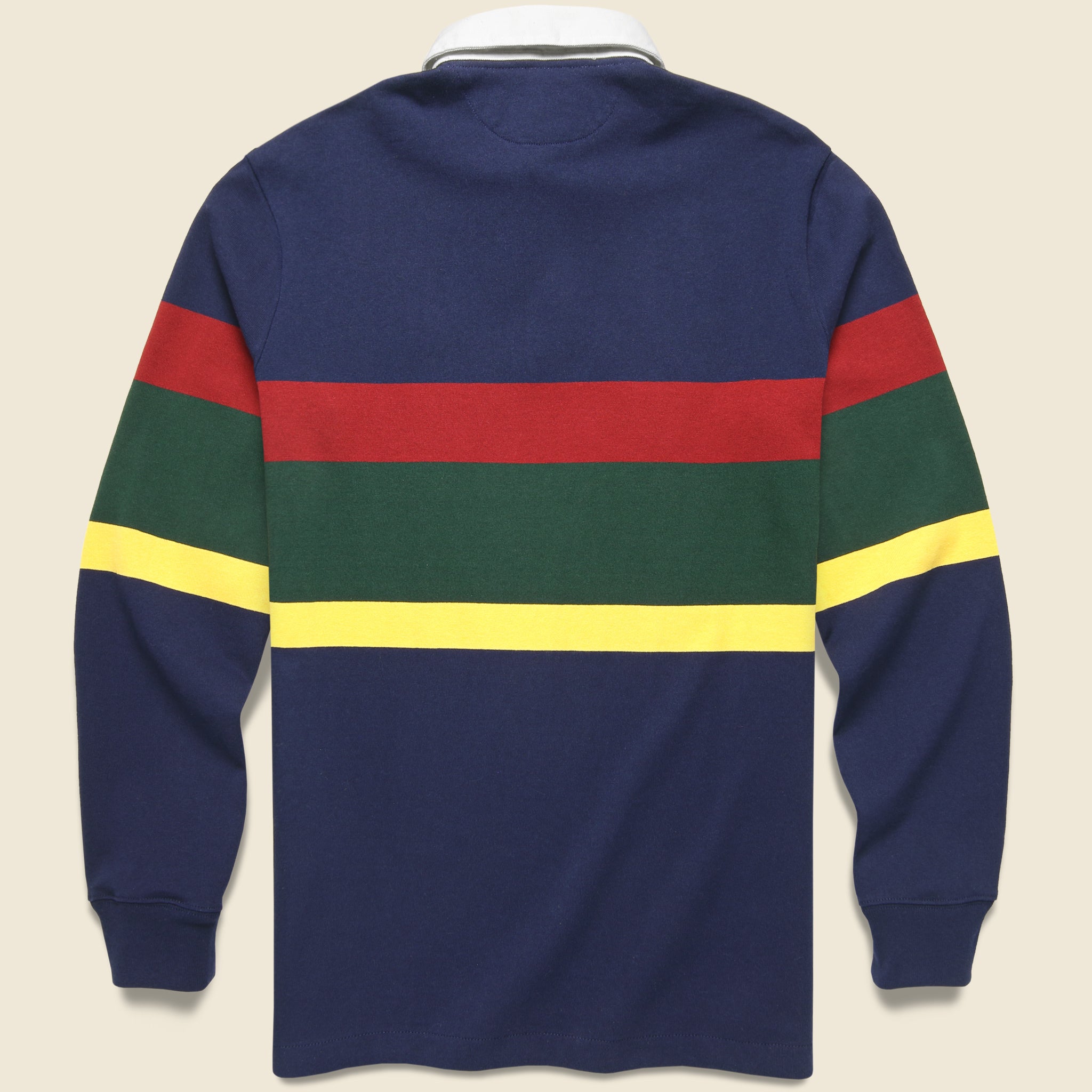 
                          Crest Logo Rugby Polo - Cruise Navy Multi Stripe - Polo Ralph Lauren - STAG Provisions - Tops - L/S Knit
                        