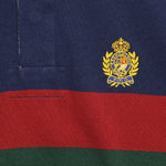 Crest Logo Rugby Polo - Cruise Navy Multi Stripe - Polo Ralph Lauren - STAG Provisions - Tops - L/S Knit