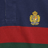 Crest Logo Rugby Polo - Cruise Navy Multi Stripe - Polo Ralph Lauren - STAG Provisions - Tops - L/S Knit