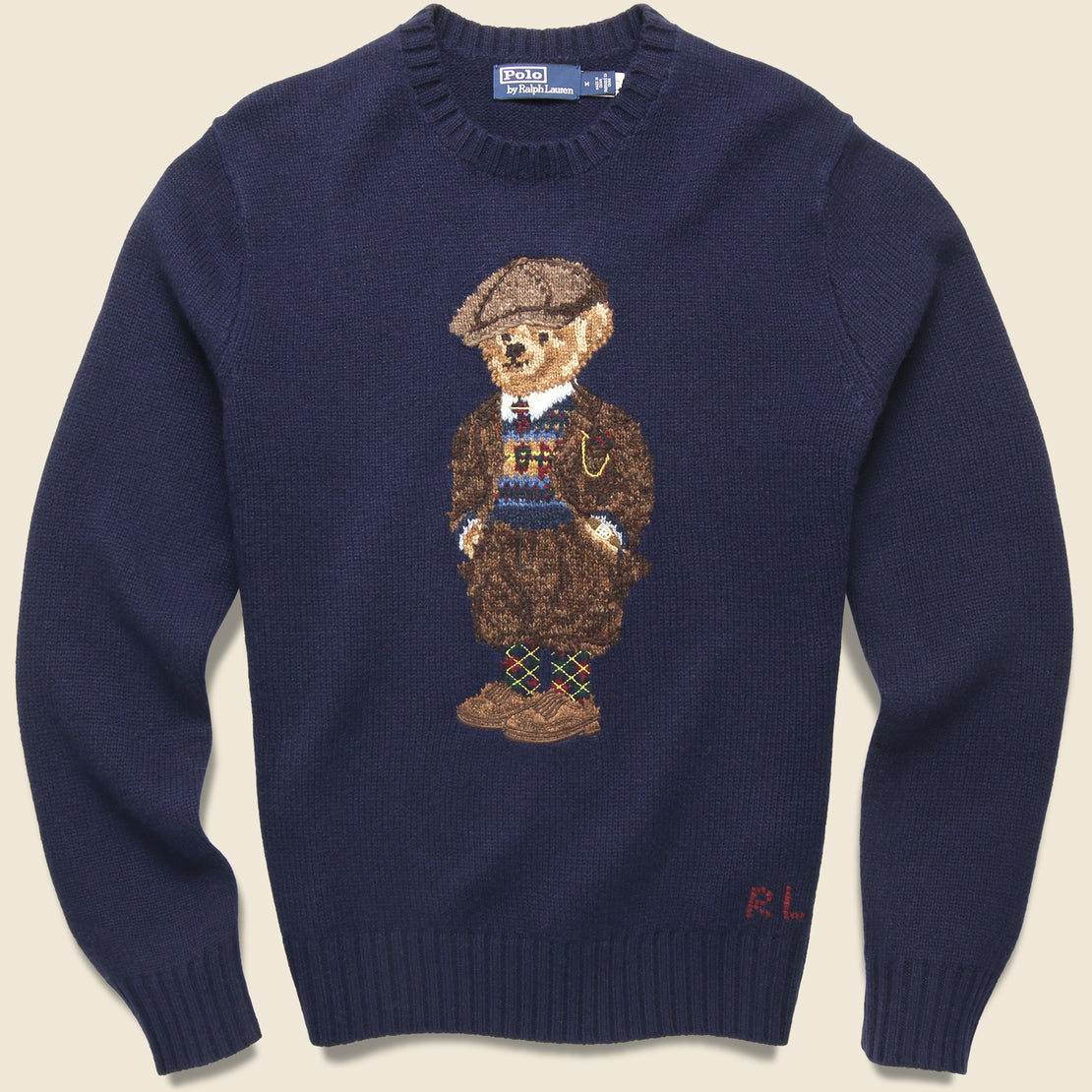 Ralph lauren 2024 teddy bear crewneck