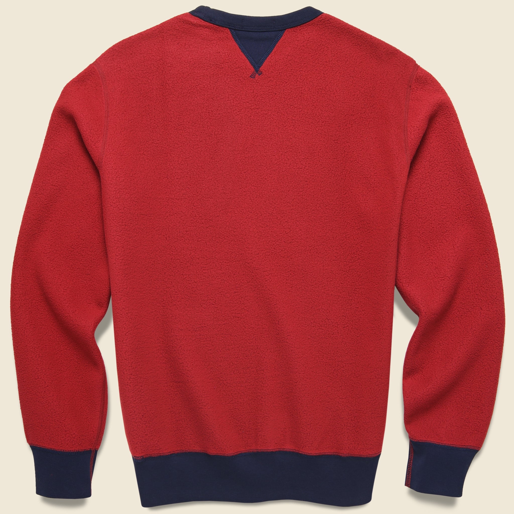 
                          P-Wing Fleece Sweatshirt - Red/Navy - Polo Ralph Lauren - STAG Provisions - Tops - Fleece / Sweatshirt
                        