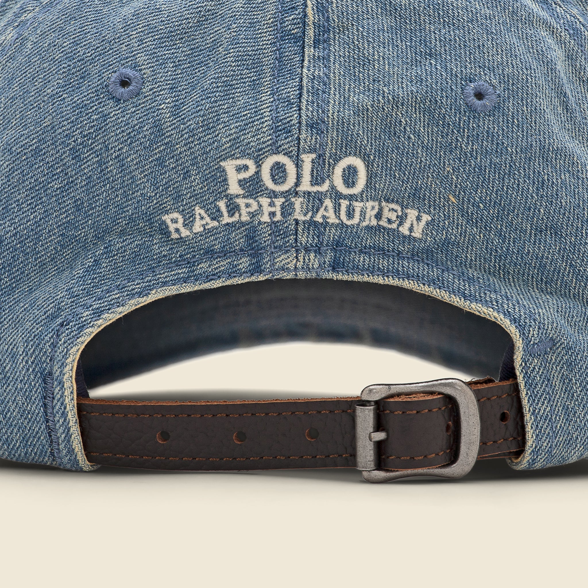 
                          Denim Bear Sport Cap - Indigo - Polo Ralph Lauren - STAG Provisions - Accessories - Hats
                        