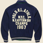 Reversible Varsity Bomber Jacket - Navy/Green - Polo Ralph Lauren - STAG Provisions - Outerwear - Coat / Jacket