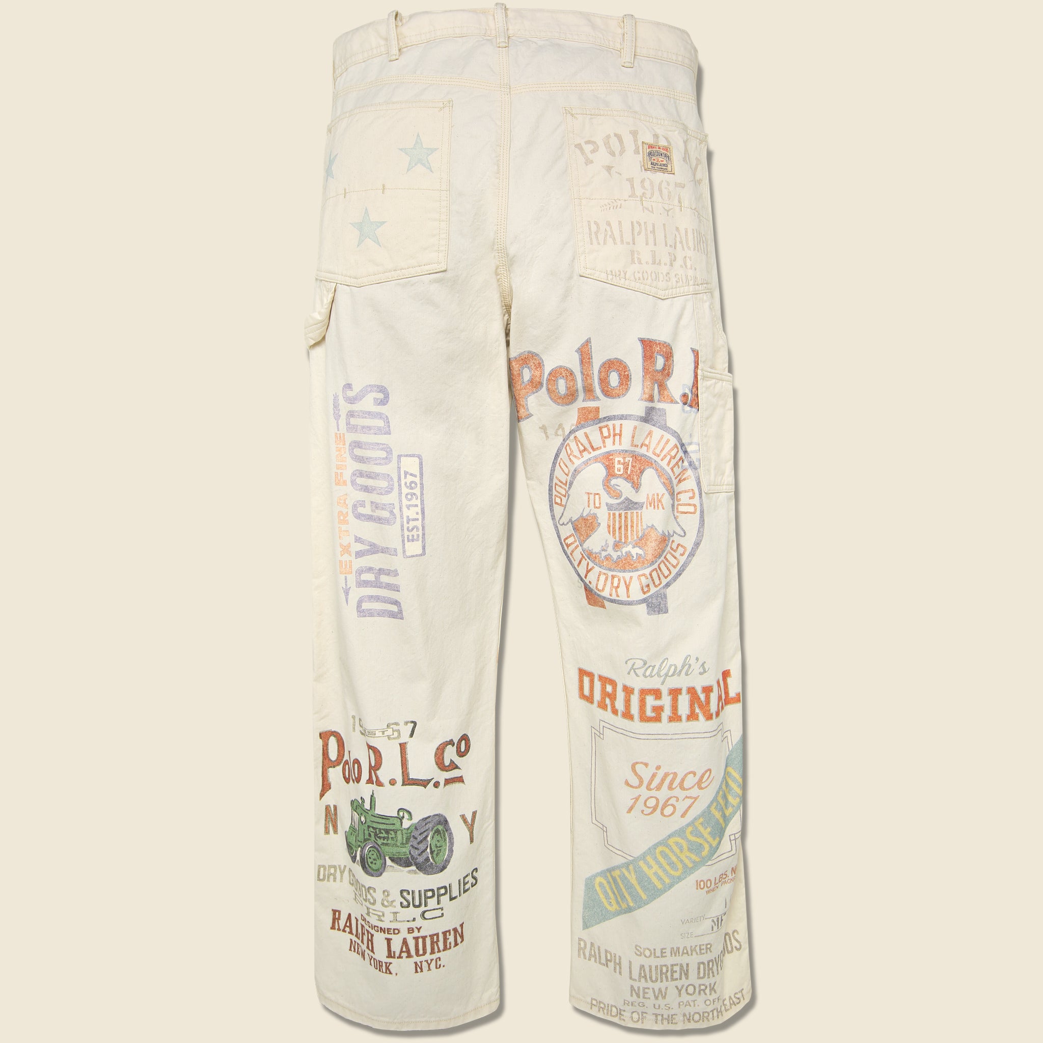 Feed Bag Painters Pant - Ecru - Polo Ralph Lauren - STAG Provisions - Pants - Denim