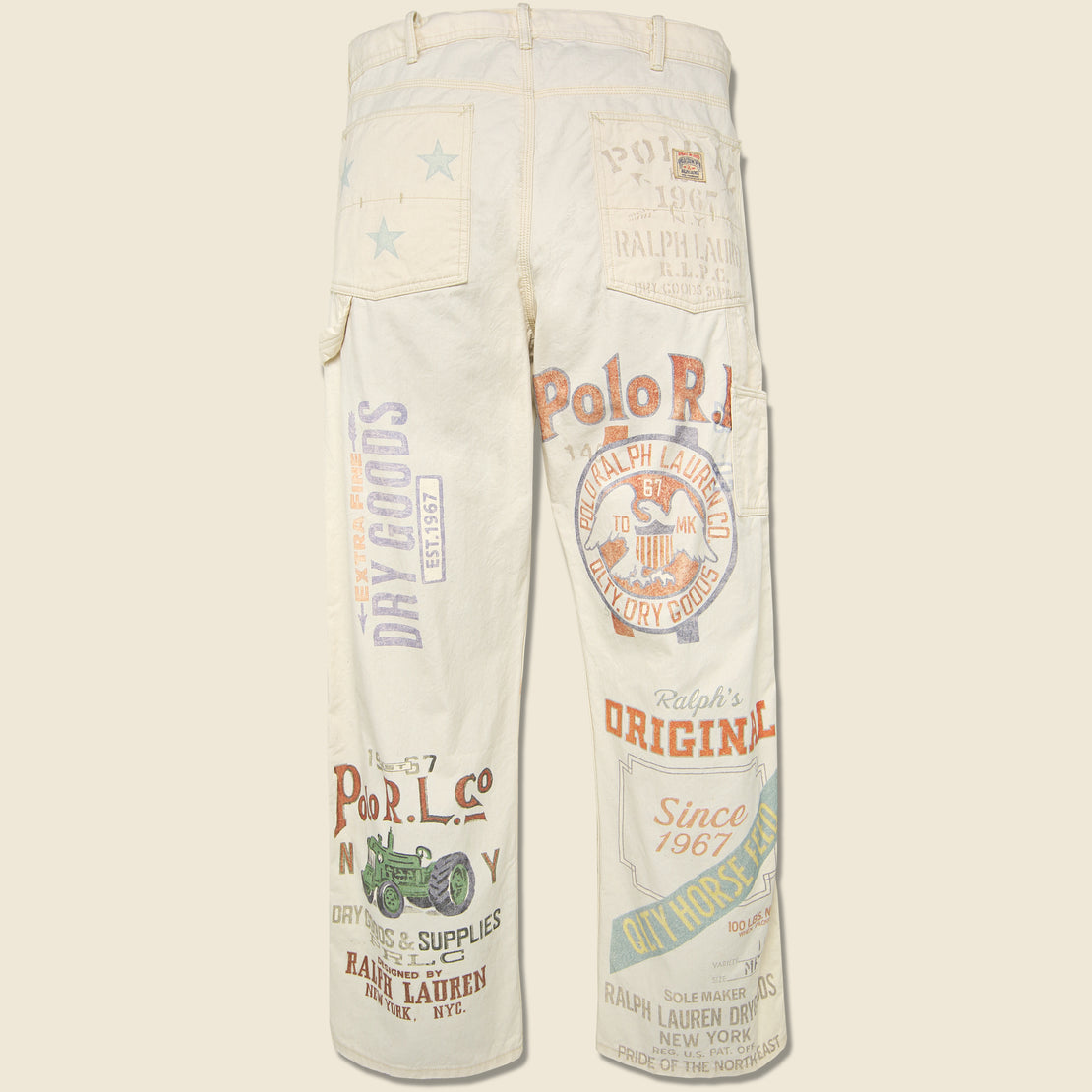 Feed Bag Painters Pant - Ecru - Polo Ralph Lauren - STAG Provisions - Pants - Denim