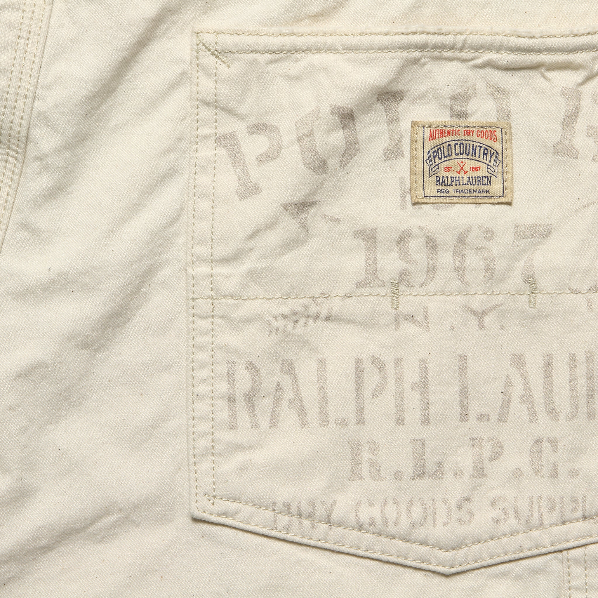 Feed Bag Painters Pant - Ecru - Polo Ralph Lauren - STAG Provisions - Pants - Denim