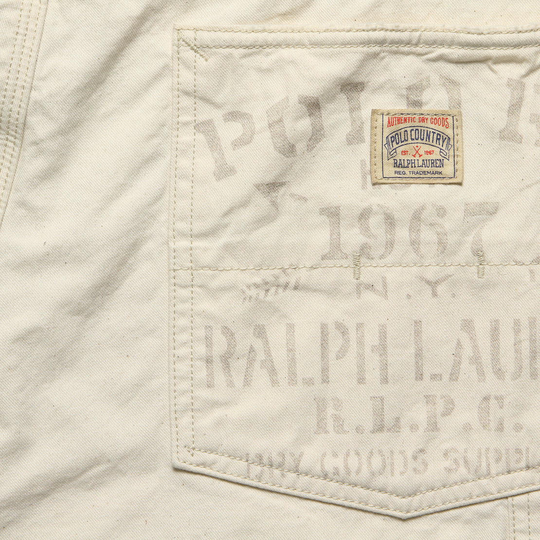 Feed Bag Painters Pant - Ecru - Polo Ralph Lauren - STAG Provisions - Pants - Denim