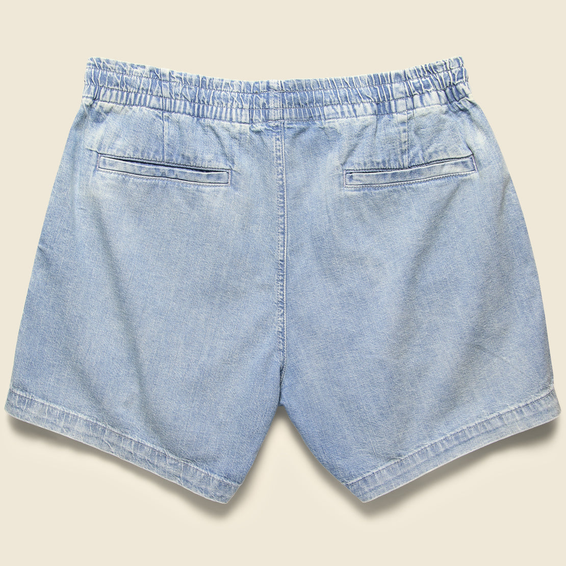 Denim Pull-On Short - Light Wash - Polo Ralph Lauren - STAG Provisions - Shorts - Lounge