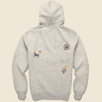 Polo Bear Hoodie - Heather Grey - Polo Ralph Lauren - STAG Provisions - Tops - Fleece / Sweatshirt