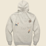 Polo Bear Hoodie - Heather Grey - Polo Ralph Lauren - STAG Provisions - Tops - Fleece / Sweatshirt
