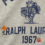 Polo Bear Hoodie - Heather Grey - Polo Ralph Lauren - STAG Provisions - Tops - Fleece / Sweatshirt