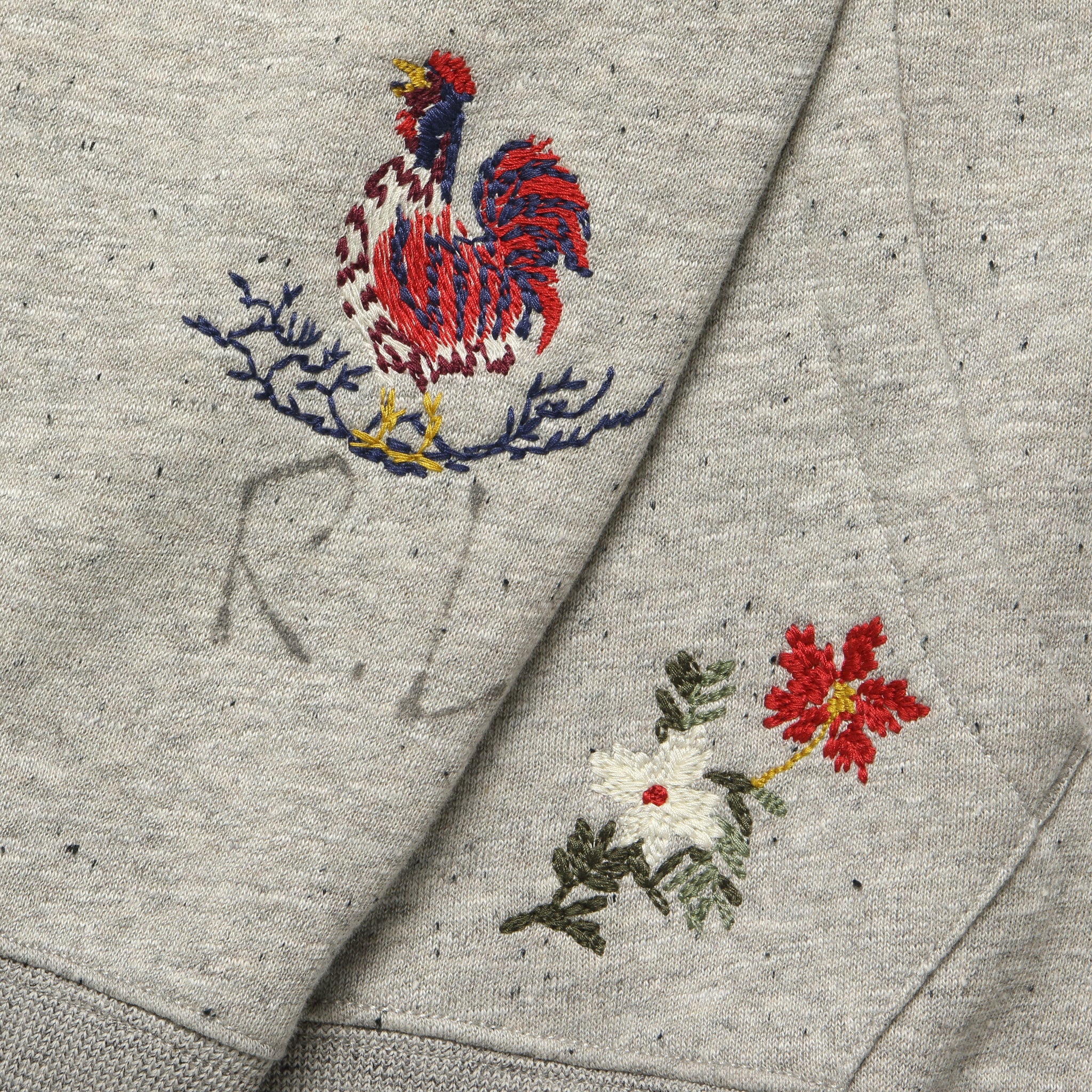 Polo Bear Hoodie - Heather Grey - Polo Ralph Lauren - STAG Provisions - Tops - Fleece / Sweatshirt