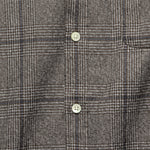 Prince of Wales Flannel - Bordeaux - Portuguese Flannel - STAG Provisions - Tops - L/S Woven - Plaid