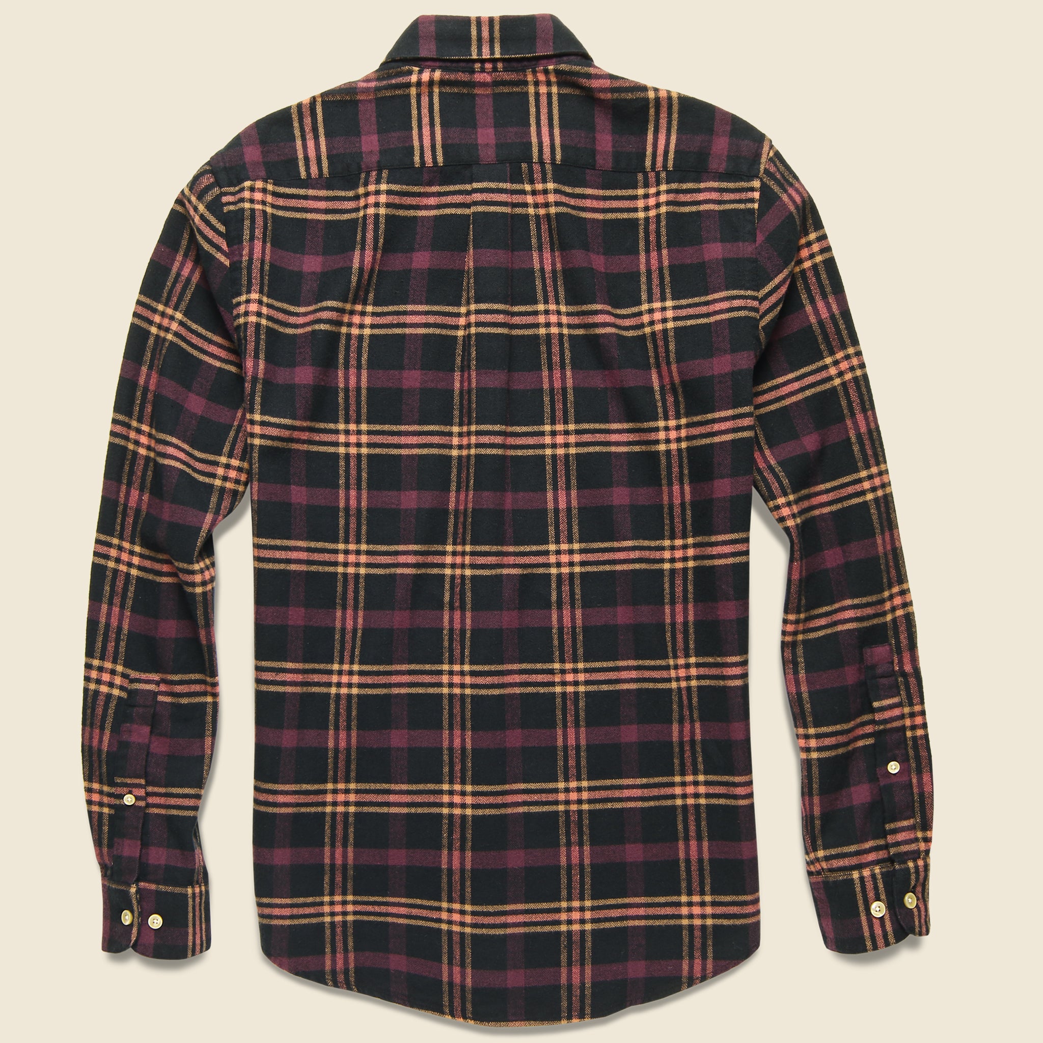 
                          Compact Plaid Flannel - Black/Pink - Portuguese Flannel - STAG Provisions - Tops - L/S Woven - Plaid
                        