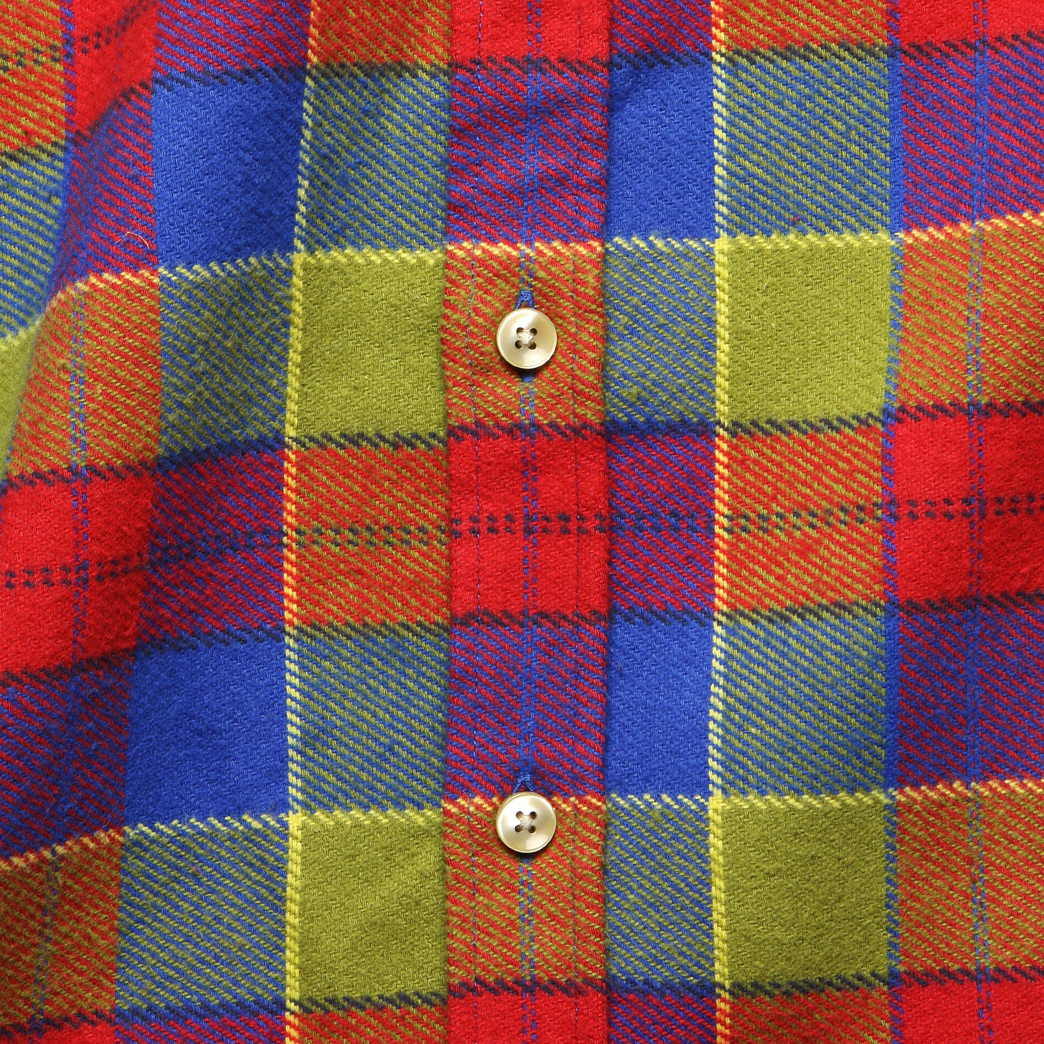 
                          Nebraska Check Flannel - Red/Green/Blue - Portuguese Flannel - STAG Provisions - Tops - L/S Woven - Plaid
                        