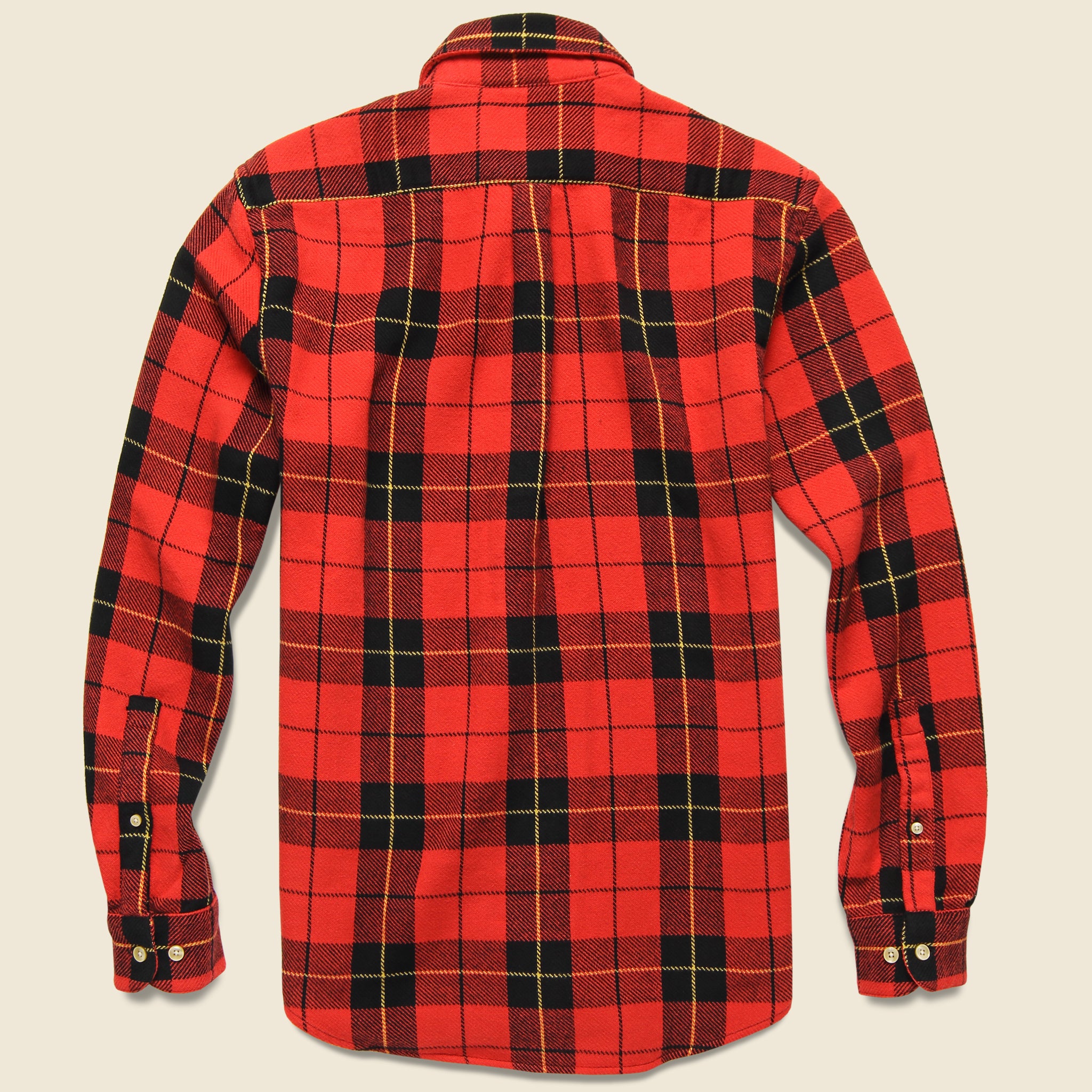 Colorado Plaid Flannel - Red/Black - Portuguese Flannel - STAG Provisions - Tops - L/S Woven - Plaid